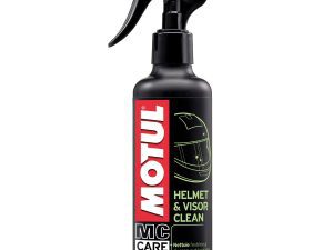 LIMPIEZA DE CASCOS Y VISERA MOTUL